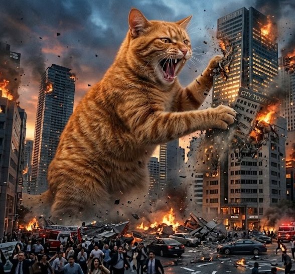 고양이들의 습격